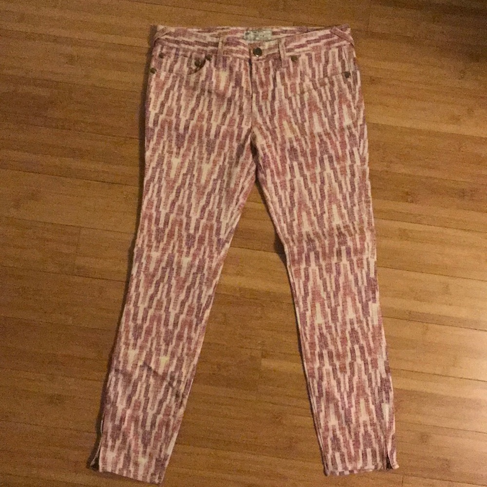 Free People ankle length pants